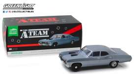 Chevrolet  - Impala Sport Sedan 1967 blue-grey - 1:18 - GreenLight - 19047 - gl19047 | Toms Modelautos