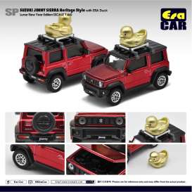 Suzuki  - Jimny 2020 red/gold - 1:64 - Era - MB21JSSp42 - Era21JSSP42 | Toms Modelautos