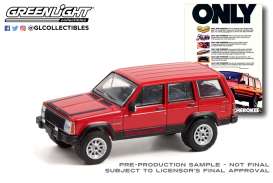 Jeep - Cherokee 1984 red - 1:64 - GreenLight - 39080F - gl39080F | Toms Modelautos Jeep - Cherokee 1984 red - 1:64 - GreenLight - 39080F - gl39080F | Toms Modelautos