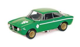 Alfa Romeo  - 1300 Junior 1971 green - 1:18 - Minichamps - 155120022 - mc155120022 | Toms Modelautos