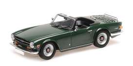 Triumph  - TR6 1969 dark green - 1:18 - Minichamps - 155132036 - mc155132036 | Toms Modelautos