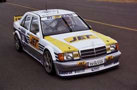Mercedes Benz - 190E 2.5-16 EVO 1 1990 white/yellow - 1:18 - Minichamps - 155903616 - mc155903616 | Toms Modelautos Mercedes Benz - 190E 2.5-16 EVO 1 1990 white/yellow - 1:18 - Minichamps - 155903616 - mc155903616 | Toms Modelautos