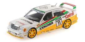 Mercedes Benz  - 190E 2.5-16 EVO 2 1992 white/yellow - 1:18 - Minichamps - 155923611 - mc155923611 | Toms Modelautos