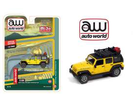 Jeep  - Wrangler Unlimited 4x4 1962 yellow - 1:64 - Auto World - CP7752 - AWCP7752 | Toms Modelautos