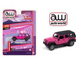 Jeep  - Wrangler Unlimited 4x4 1962 pink - 1:64 - Auto World - CP7753 - AWCP7753 | Toms Modelautos