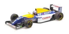 Williams  - FW15 1993 blue/white/yellow - 1:18 - Minichamps - 180930002 - mc180930002 | Toms Modelautos