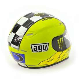 Helmet  - 2009 green/yellow - 1:10 - Minichamps - 315090076 - mc315090076 | Toms Modelautos