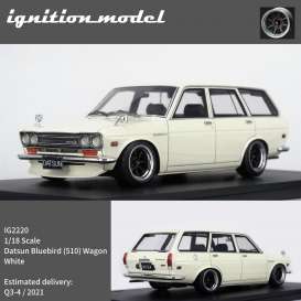 Datsun  - Bluebird white - 1:18 - Ignition - IG2220 - IG2220 | Toms Modelautos