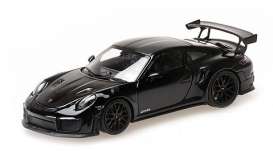 Porsche  - 911 2018 black - 1:43 - Minichamps - 410067290 - mc410067290 | Toms Modelautos