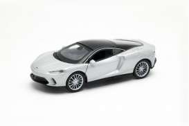 McLaren  - Gt 2020 silver - 1:34 - Welly - 43796 - welly43796s | Toms Modelautos