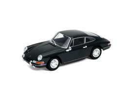 Porsche  - 911 1964 dark grey - 1:24 - Welly - 24086 - welly24087DGY | Toms Modelautos