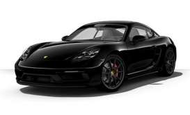 Porsche  - 718 Cayman GTS (982) 2020 black - 1:43 - Minichamps - 410069000 - mc410069000 | Toms Modelautos