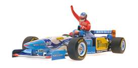Benetton Renault - B195 1995 blue/white/yellow - 1:18 - Minichamps - 510950601 - mc510950601 | Toms Modelautos