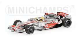 McLaren Mercedes Benz - MP4/23 2008 silver/red - 1:43 - Minichamps - 530084332 - mc530084332 | Toms Modelautos