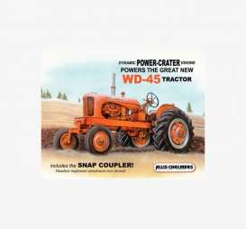 Tac Signs  - Tractor, Allis Chalmers blue/orange - Tac Signs - D1167 - tacD1167 | Toms Modelautos