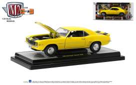 Chevrolet  - Camaro Z28 1969 yellow/black - 1:24 - M2 Machines - 40300-83 - M2-40300-83A | Toms Modelautos