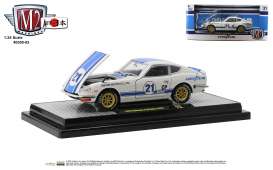 Nissan - Fair Lady 1970 white/blue - 1:24 - M2 Machines - 40300-83 - M2-40300-83B | Toms Modelautos Nissan - Fair Lady 1970 white/blue - 1:24 - M2 Machines - 40300-83 - M2-40300-83B | Toms Modelautos