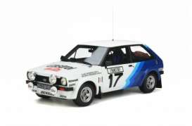 Ford  - Fiesta 1979 white/blue - 1:18 - OttOmobile Miniatures - OT894 - otto894 | Toms Modelautos