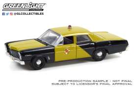 Ford  - Custom 1967 black/gold - 1:64 - GreenLight - 28080A - gl28080A | Toms Modelautos