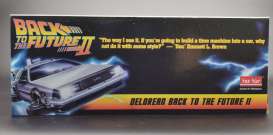 Delorean  - Back to the Future II 1983 stainless steel - 1:18 - SunStar - 271oF - sun2710F | Toms Modelautos