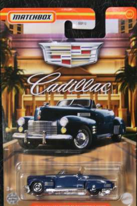 Cadillac  - Series 62 Convertible 1941 blue - 1:64 - Matchbox - GWH11 - MBGWH11 | Toms Modelautos