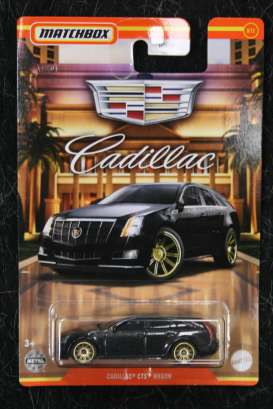 Cadillac  - CTS Wagon 2010 black - 1:64 - Matchbox - GWH14 - MBGWH14 | Toms Modelautos