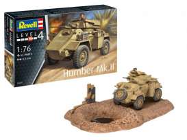 Military Vehicles  - Humber  - 1:76 - Revell - Germany - 03289 - revell03289 | Toms Modelautos