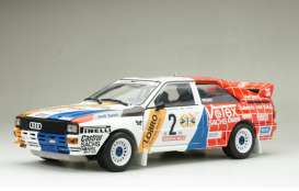 Audi  - Quattro A1 #2 1984 red/white/blue/yellow - 1:18 - SunStar - 4252 - sun4252 | Toms Modelautos