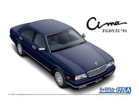 Nissan  - Y32 Cima Type II 1992  - 1:24 - Aoshima - 05953 - abk05953 | Toms Modelautos