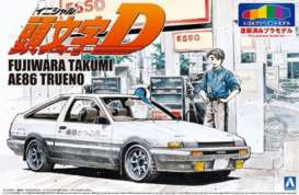 Toyota  - Trueno *Initial D* 1983  - 1:24 - Aoshima - 06199 - abk06199 | Toms Modelautos