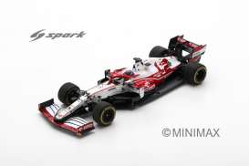 Alfa Romeo  - C41 2021 white/red - 1:43 - Spark - s7662 - spas7662 | Toms Modelautos