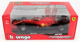 Ferrari  - F1 SF21 2021 red - 1:18 - Bburago - 16809 - bura16809S | Toms Modelautos