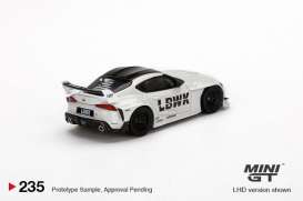 Toyota  - GR Supra 2020 white - 1:64 - Mini GT - 00235-R - MGT00235Rhd | Toms Modelautos