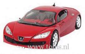 Peugeot  - red - 1:24 - Motor Max - 73287r - mmax73287r | Toms Modelautos