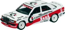 Mercedes Benz  - 1986 white/red - 1:43 - Minichamps - B66040444 - mcB66040444 | Toms Modelautos