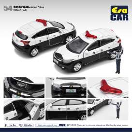 Honda  - Vezel white/black - 1:64 - Era - HA21VERN54 - EraHA21VERN54 | Toms Modelautos