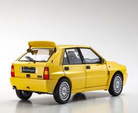 Lancia  - Delta HF Integrale yellow - 1:18 - Kyosho - 8343y - kyo8343y | Toms Modelautos