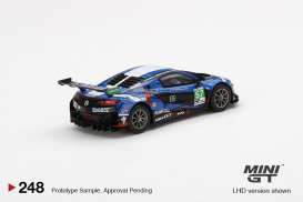 Acura  - NSX GT3 2020 blue/black - 1:64 - Mini GT - 00248-L - MGT00248Lhd | Toms Modelautos