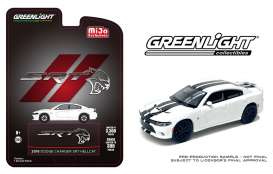 Dodge  - Charger SRT Hellcat 2018 white/black - 1:64 - GreenLight - 51425 - gl51425 | Toms Modelautos