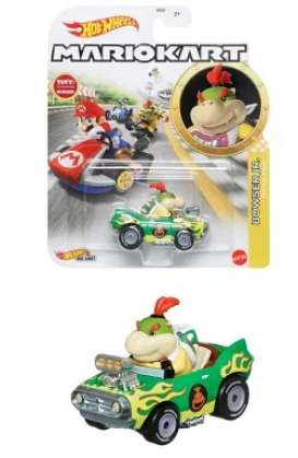 Mario Kart  - Bowser jr. Flame Flyer 2019  - 1:64 - Hotwheels - HDB27 - hwmvHDB27 | Toms Modelautos