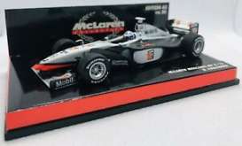 McLaren  - 1998 grey - 1:43 - Minichamps - 530984307 - mc530984307 | Toms Modelautos