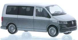 Volkswagen  - T6.1  grey/silver - 1:87 - Rietze - R11670 - RZ11670 | Toms Modelautos