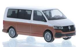 Volkswagen  - T6.1  bronz/white - 1:87 - Rietze - R11673 - RZ11673 | Toms Modelautos