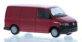 Volkswagen  - T6.1  whitered - 1:87 - Rietze - R11687 - RZ11687 | Toms Modelautos