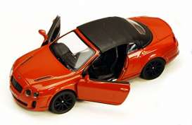 Bentley  - Continental Supersports 2011 red - 1:36 - Kinsmart - 5353D - KT5353R | Toms Modelautos