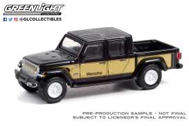 Jeep  - Gladiator 2020 black/gold - 1:64 - GreenLight - 30309 - gl30309 | Toms Modelautos