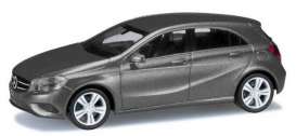 Mercedes Benz  - A-Klasse grey metallic - 1:87 - Herpa - H038263-004 - herpa038263-004 | Toms Modelautos