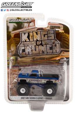 GMC  - Sierra 1987 blue/grey - 1:64 - GreenLight - 49100E - gl49100E | Toms Modelautos