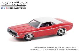Dodge  - Challenger 1970 red/white - 1:64 - GreenLight - 30313 - gl30313 | Toms Modelautos