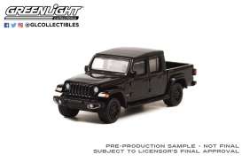 Jeep - Gladiator 2021 black - 1:64 - GreenLight - 28090E - gl28090E | Toms Modelautos Jeep - Gladiator 2021 black - 1:64 - GreenLight - 28090E - gl28090E | Toms Modelautos
